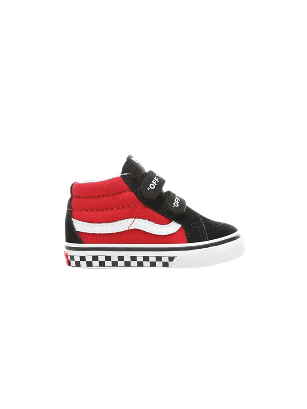 Кроссовки Sk8-Mid Reissue V Toddler Vans — изображение 1 из 1, черный/белый/красный