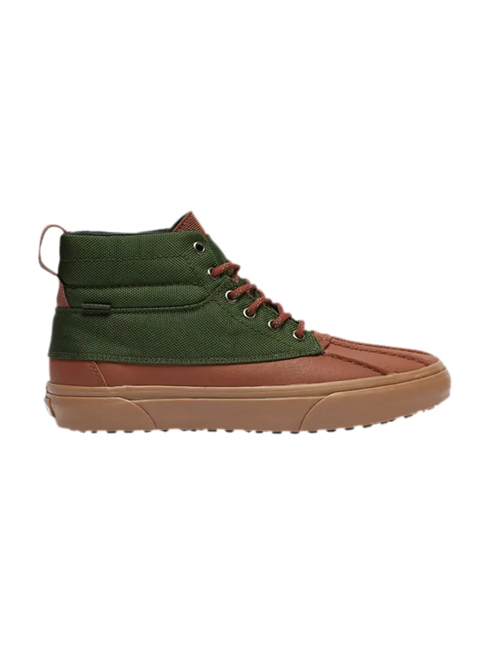 Кроссовки Sk8-Hi Del Pato MTE Vans — изображение 1 из 1, зеленый/черный