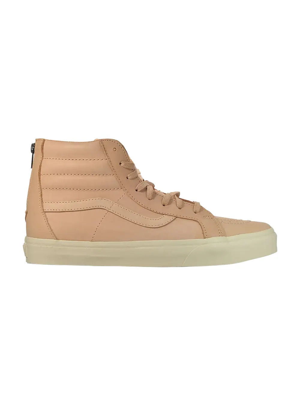 Кроссовки Sk8-Hi Reissue Zip Vans — изображение 1 из 6, бежевый