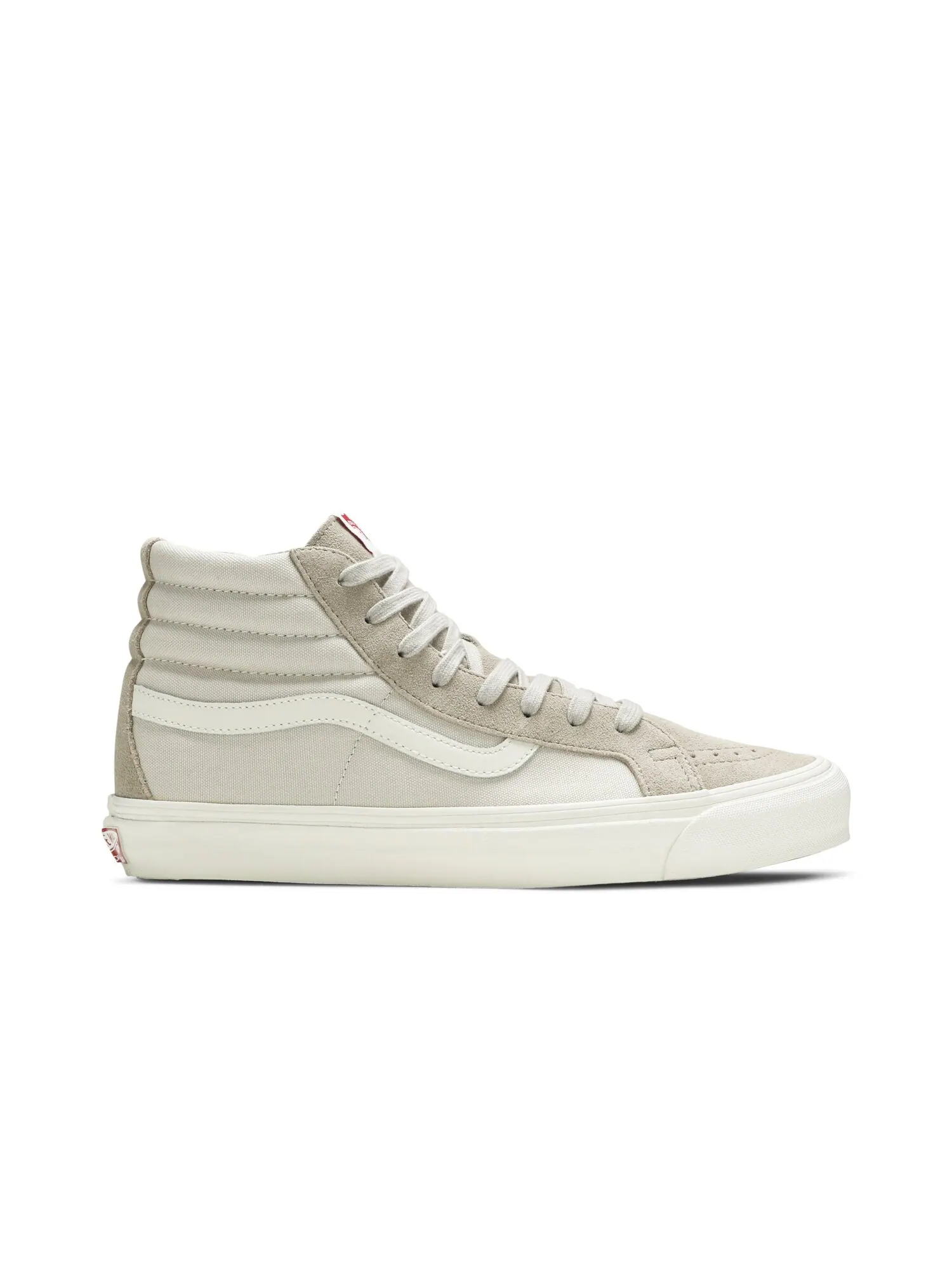 Кроссовки OG Sk8-Hi LX Suede Vans — изображение 1 из 8, серый