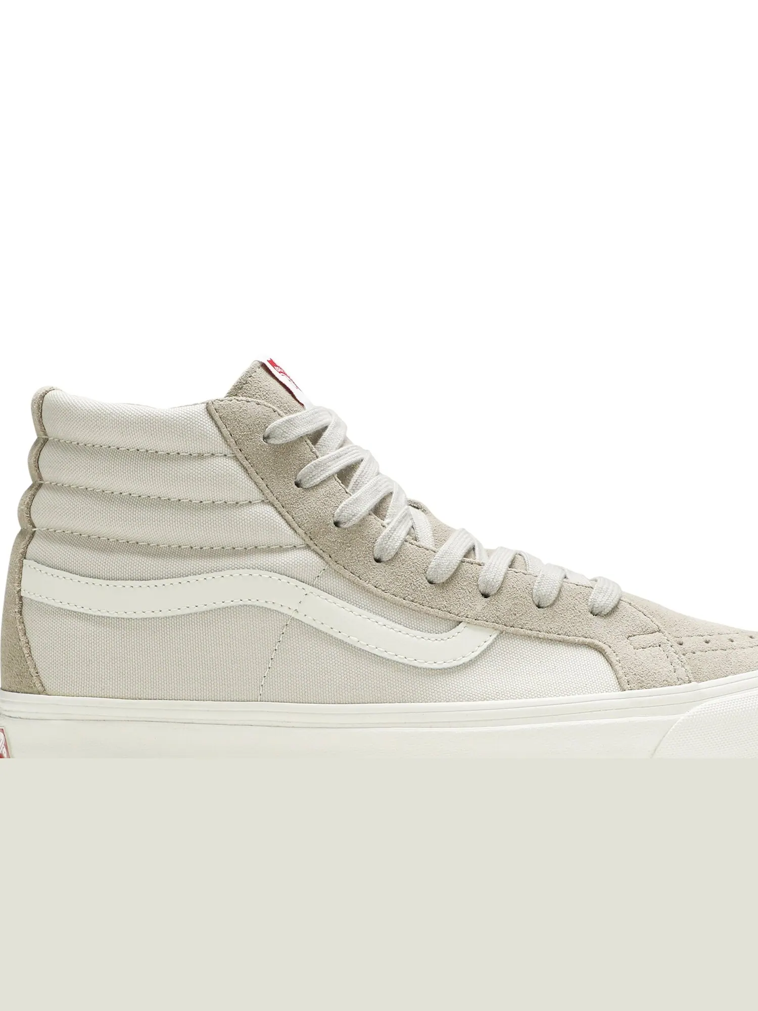 Кроссовки OG Sk8-Hi LX Suede Vans — изображение 2 из 8, серый