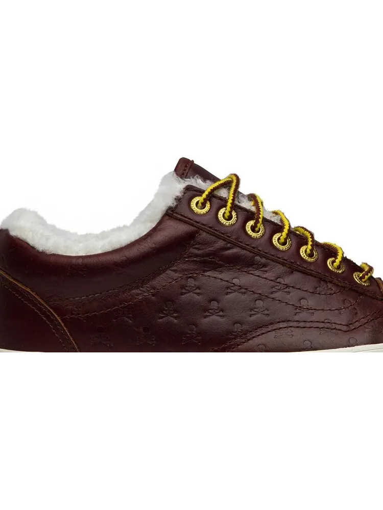 Кеды Vans OG Old Skool LX в коллаборации с Kith и Mastermind World (коричневый) — изображение 2 из 8