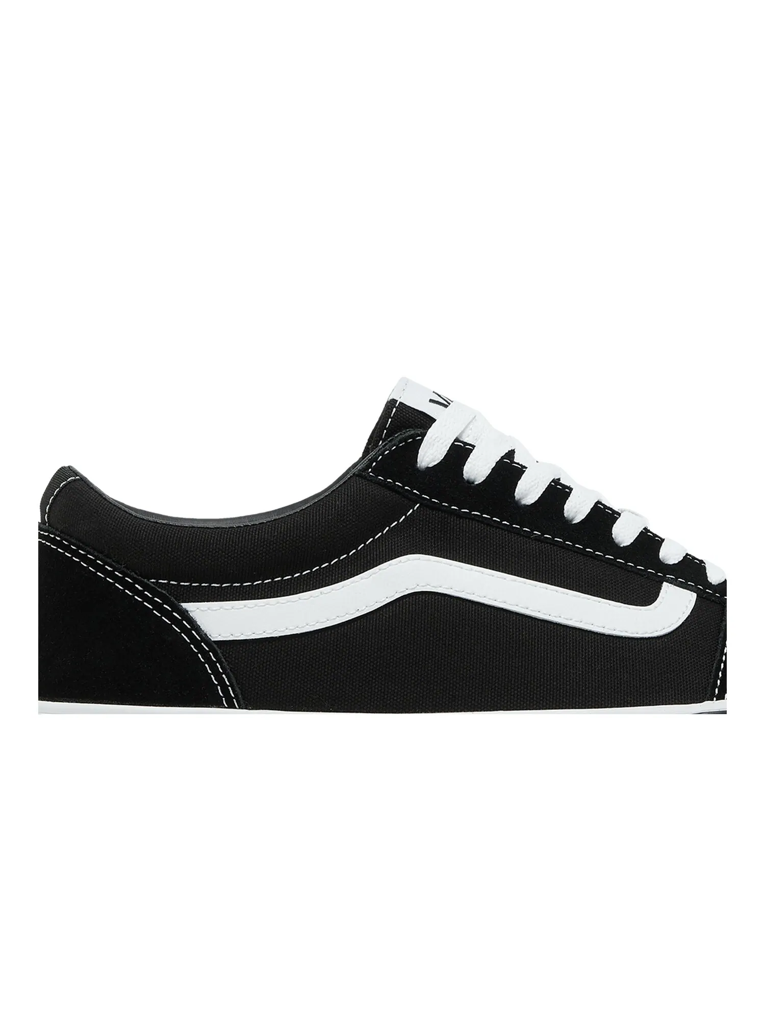 Кроссовки Ward Suede Canvas Vans — изображение 2 из 8, черный/белый