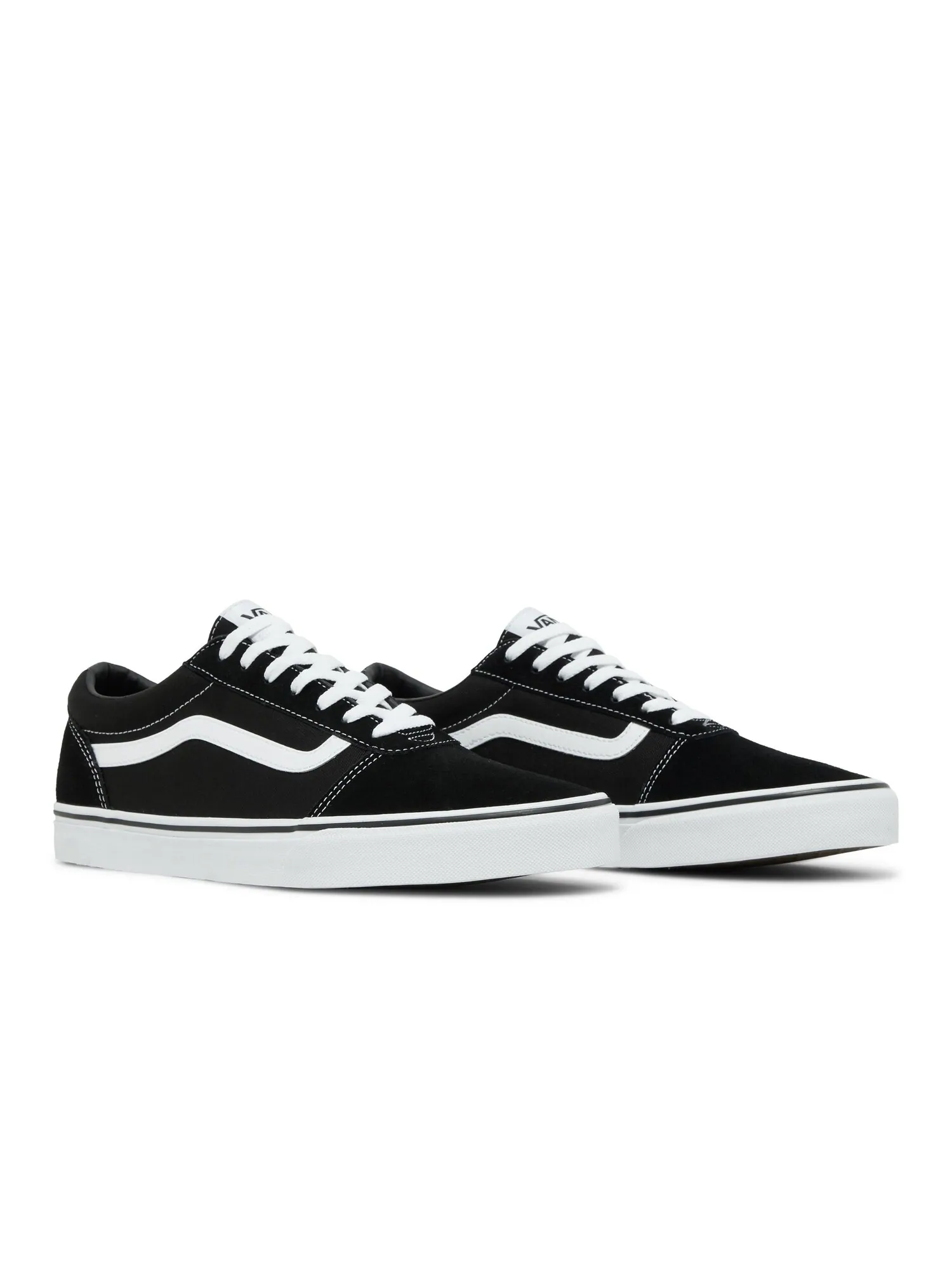 Кроссовки Ward Suede Canvas Vans — изображение 8 из 8, черный/белый
