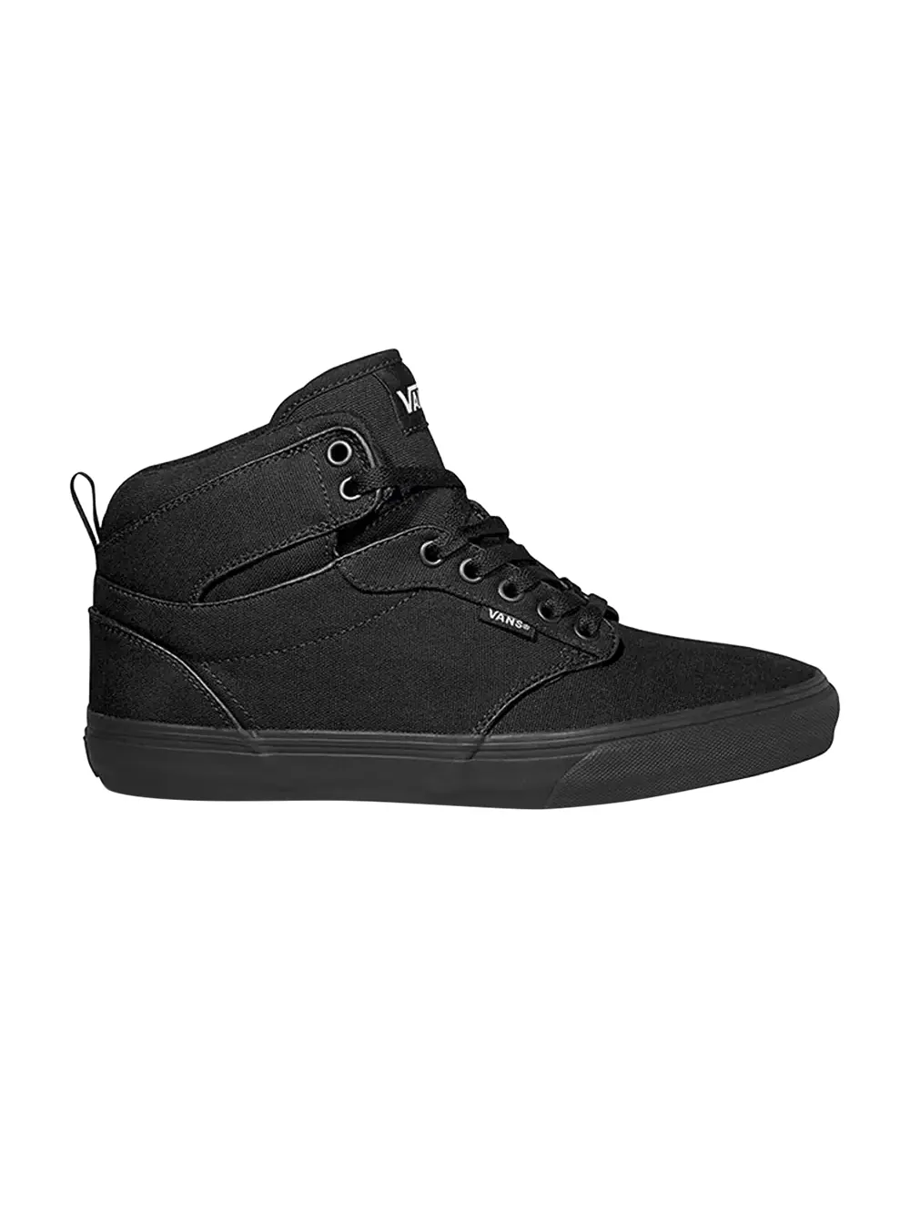Кроссовки Atwood Hi Canvas Vans — изображение 1 из 1, черный/черный/черный