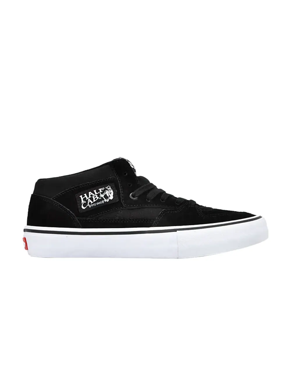 Кроссовки Half Cab Pro Vans — изображение 1 из 1, черный/черный/белый