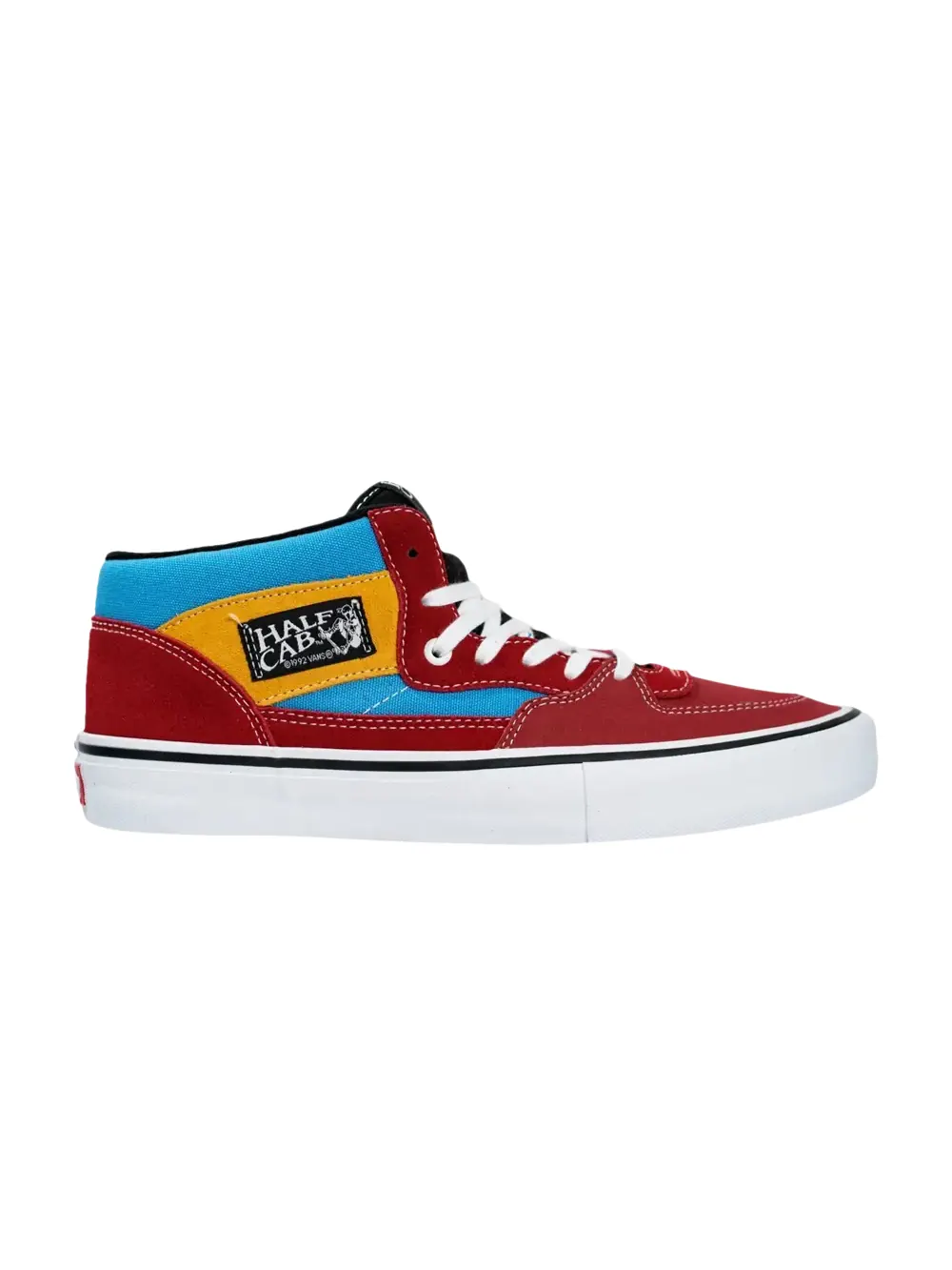 Кроссовки Half Cab Pro Vans — изображение 1 из 1, красный/синий