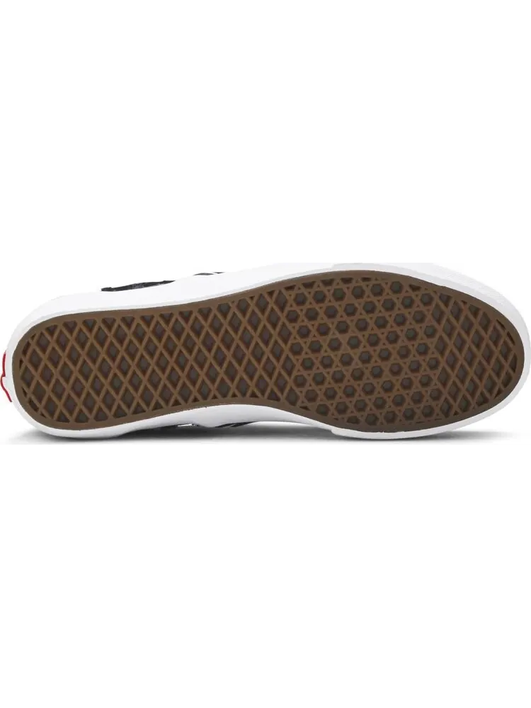 Кеды Vans Supreme x Slip-On Black Hole Punch Denim — изображение 4 из 8, черный