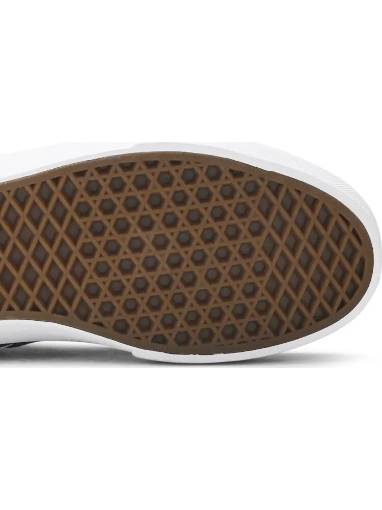 Кеды Vans Supreme x Slip-On Black Hole Punch Denim — изображение 5 из 8, черный