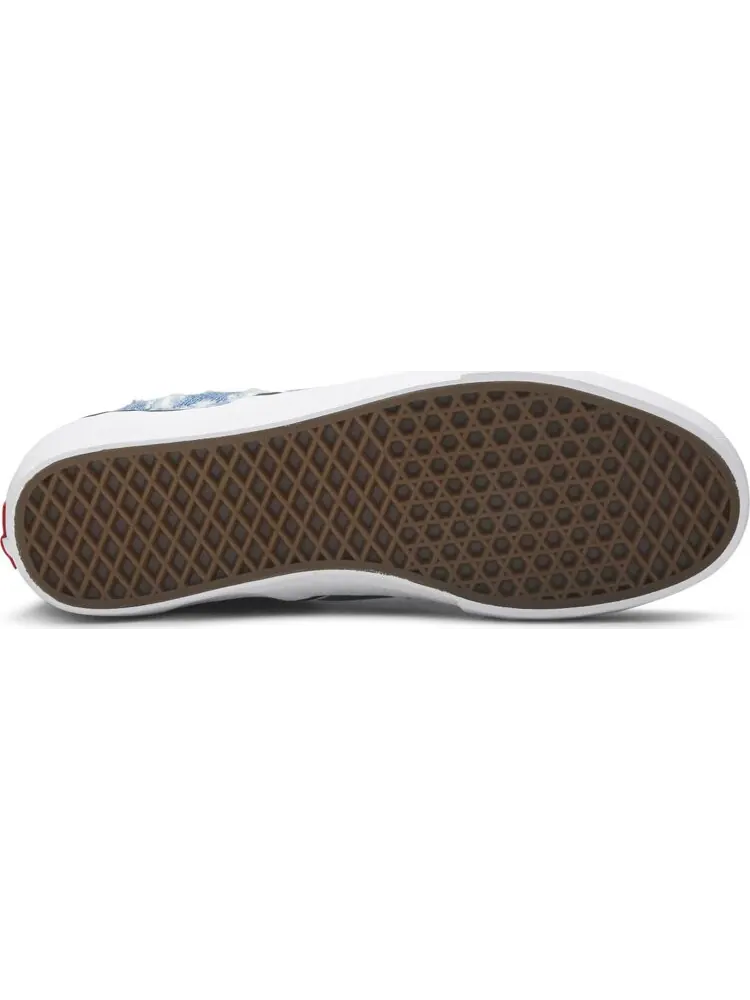 Кеды Vans Supreme x Slip-On Blue Hole Punch Denim — изображение 4 из 8, синий