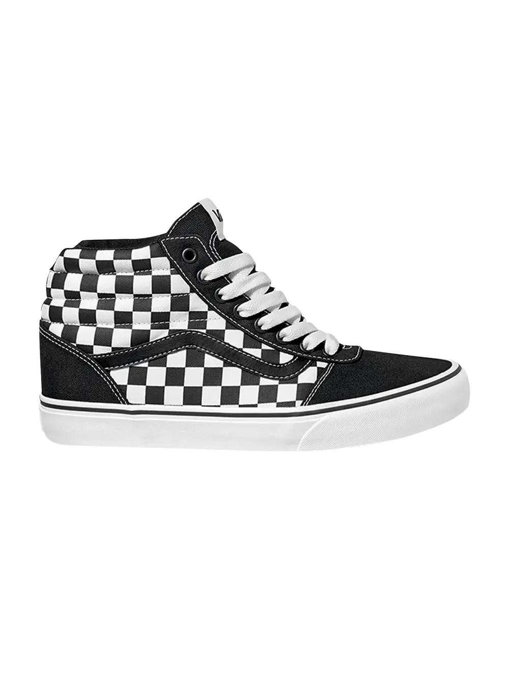 Кроссовки Ward High Vans — изображение 1 из 1, черный/белый