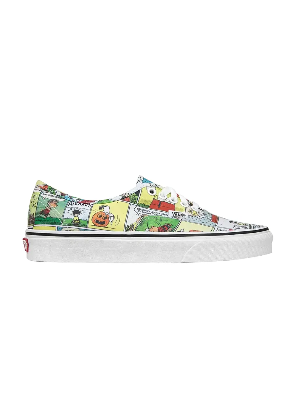 Кроссовки Peanuts x Authentic Vans — изображение 1 из 1, черный/белый