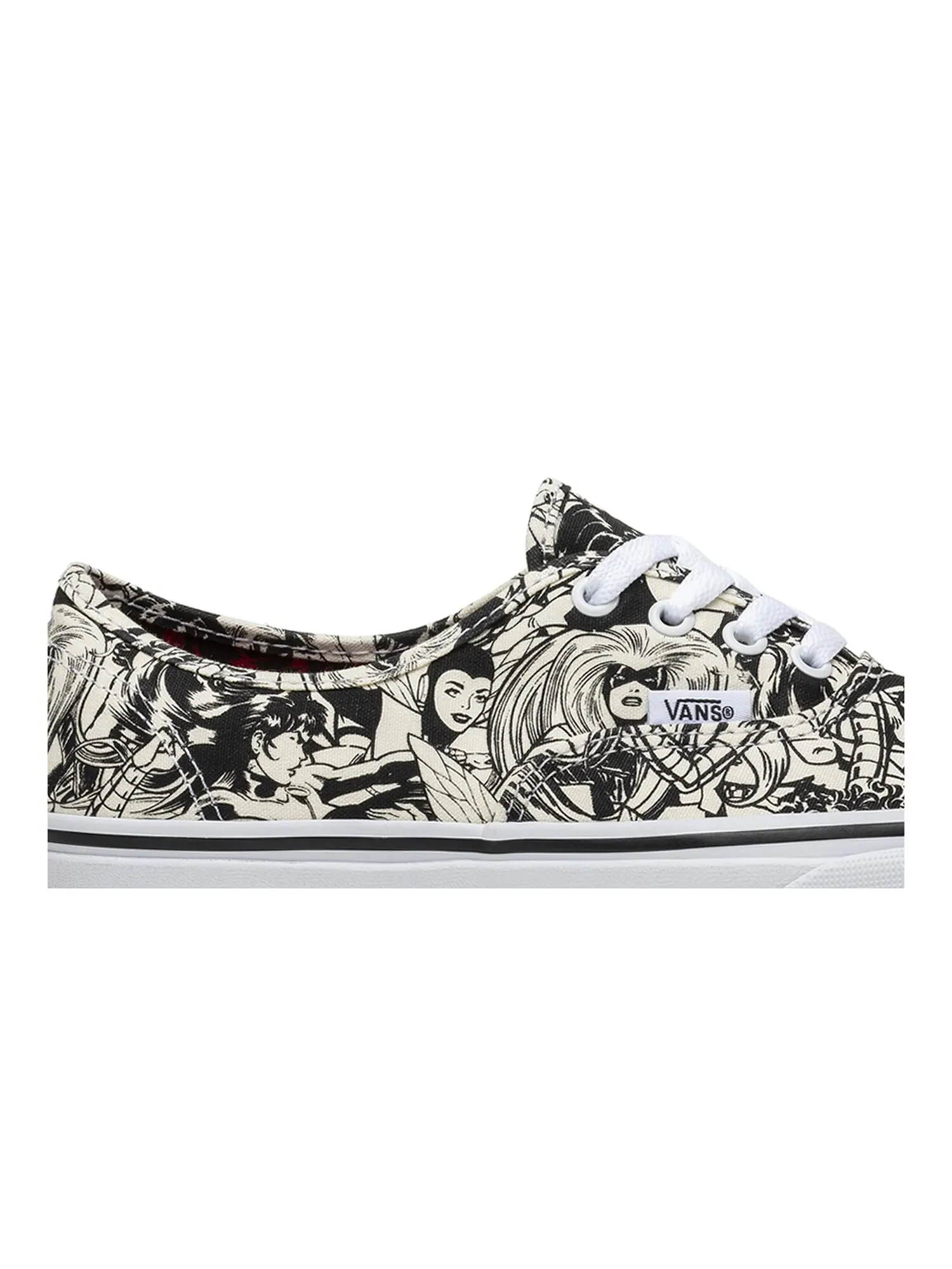 Кроссовки Marvel x Authentic Vans — изображение 2 из 8, белый/черный