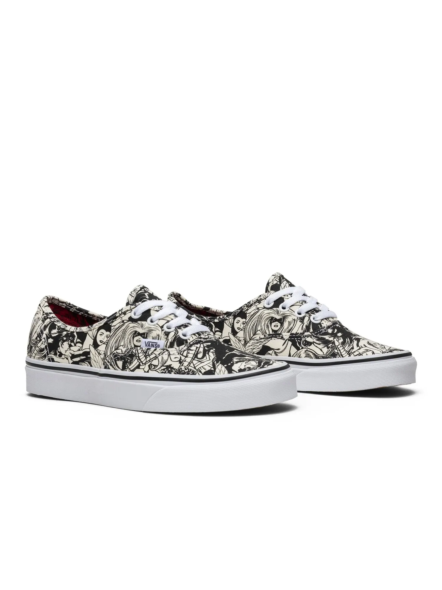 Кроссовки Marvel x Authentic Vans — изображение 8 из 8, белый/черный
