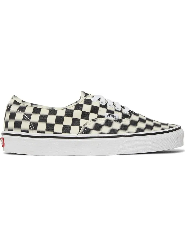 Кеды Vans Authentic Blur Check — изображение 1 из 8, черный