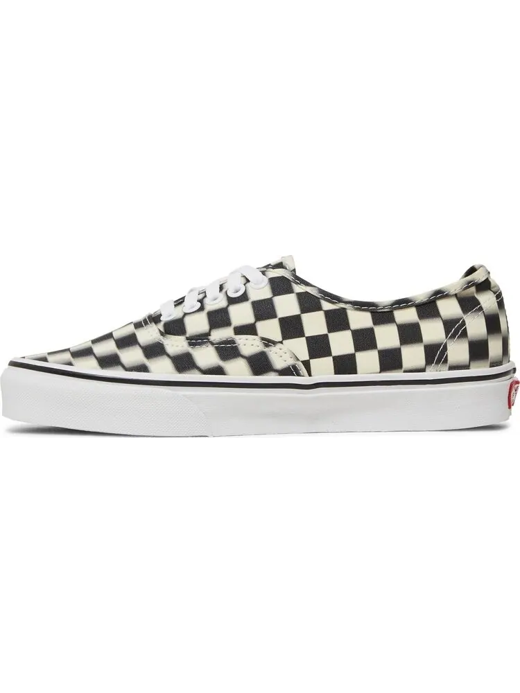 Кеды Vans Authentic Blur Check — изображение 3 из 8, черный