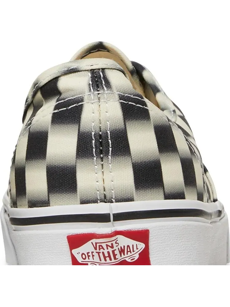 Кеды Vans Authentic Blur Check — изображение 7 из 8, черный