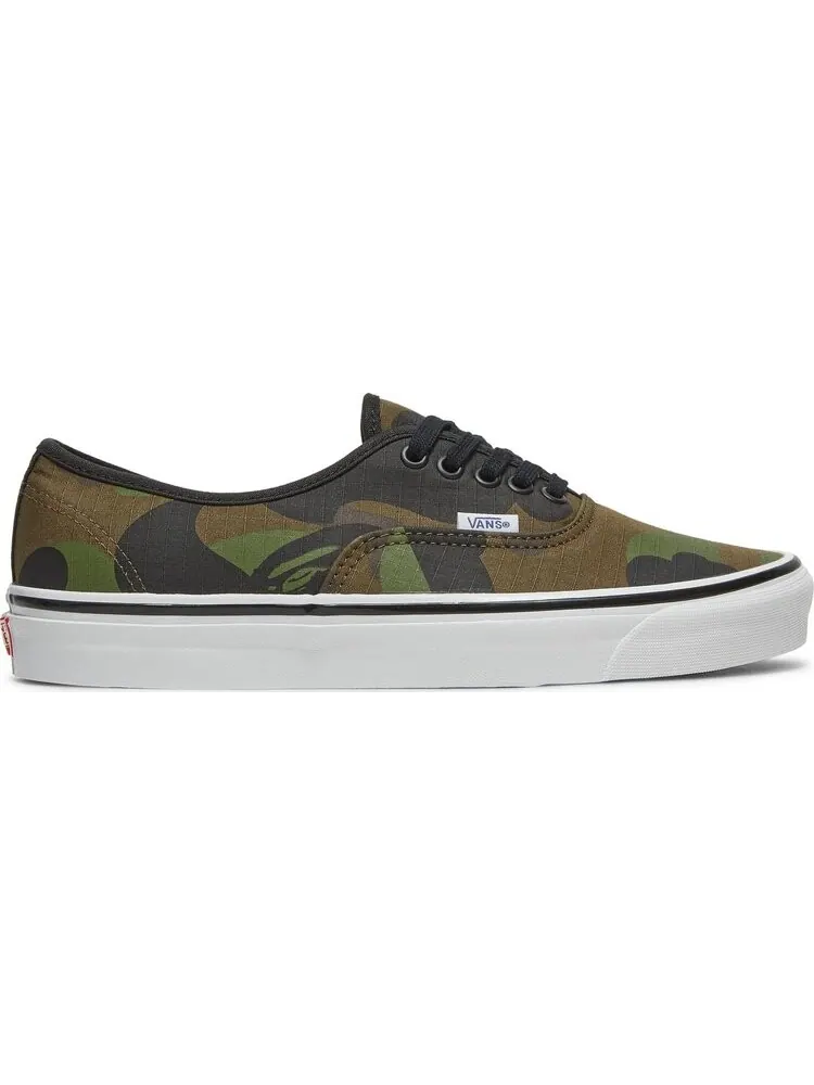 Кеды Vans BAPE x Authentic 44 DX First Camo — изображение 1 из 8, зеленый