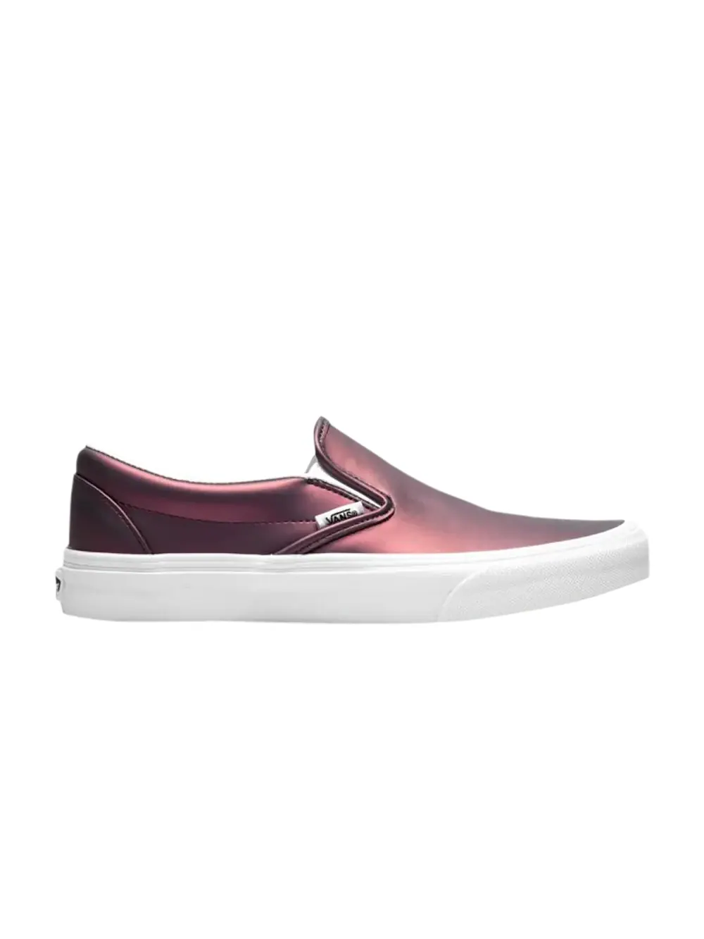 Классические слипоны Vans — изображение 1 из 1, красный/золотистый
