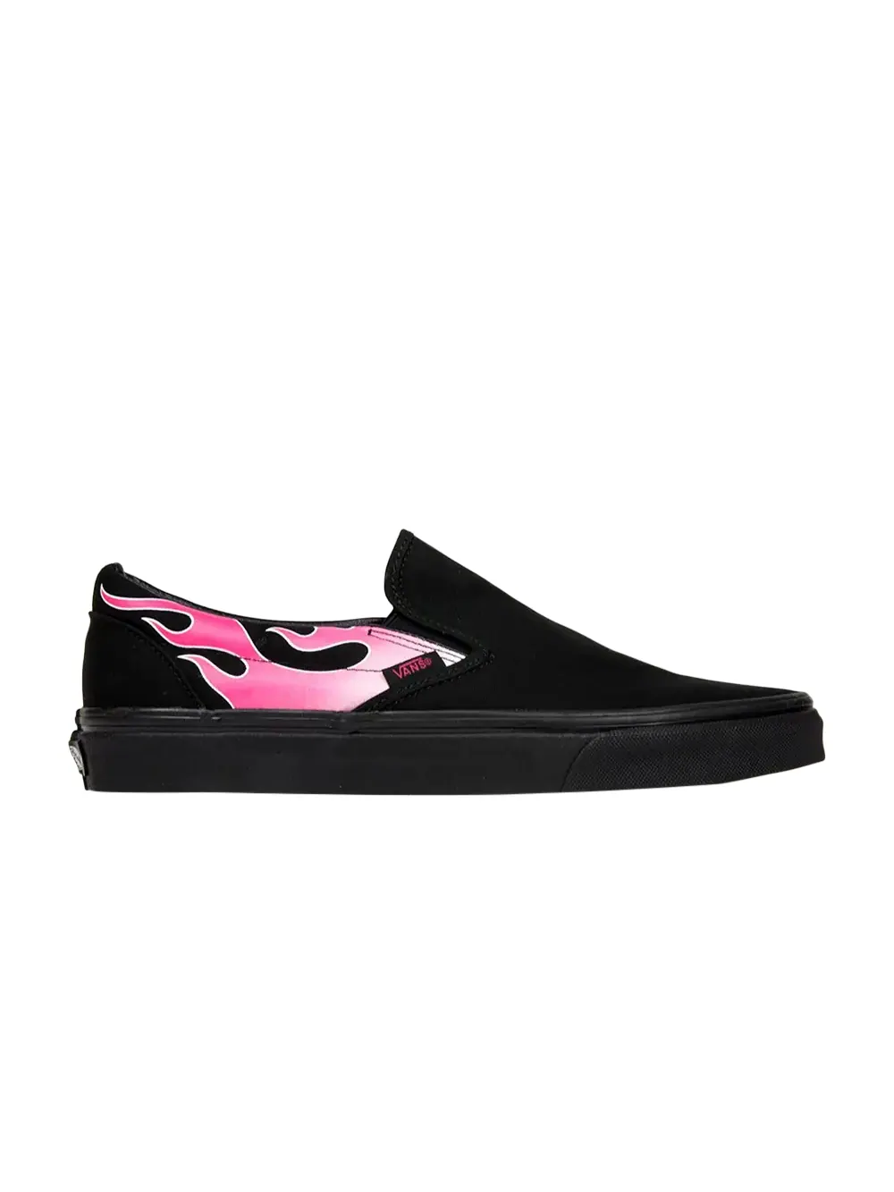 Классические слипоны Vans — изображение 1 из 1, черный/розовый