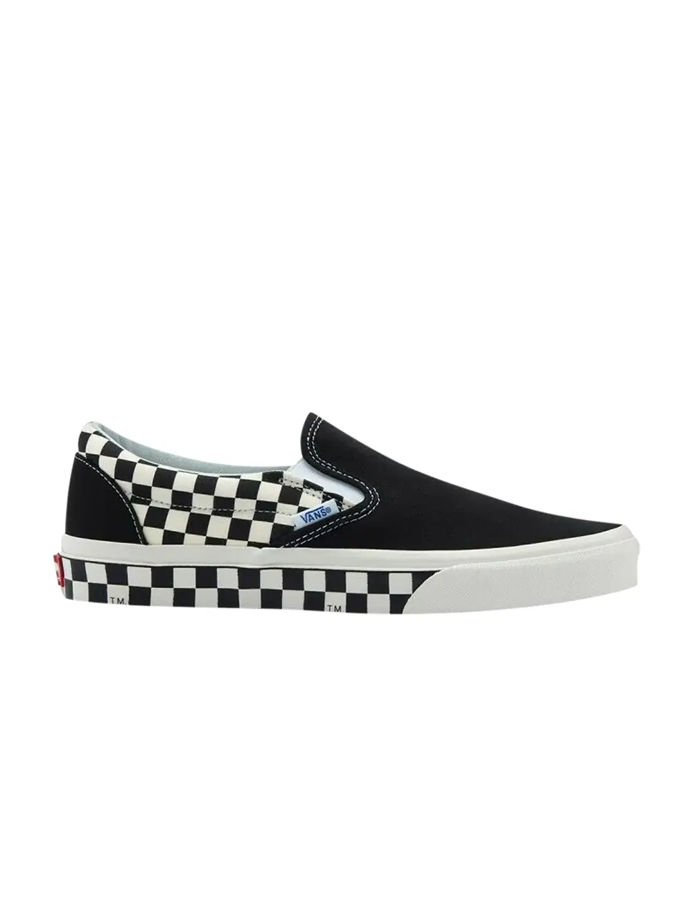 Классические слипоны Vans — изображение 1 из 1, черный/белый