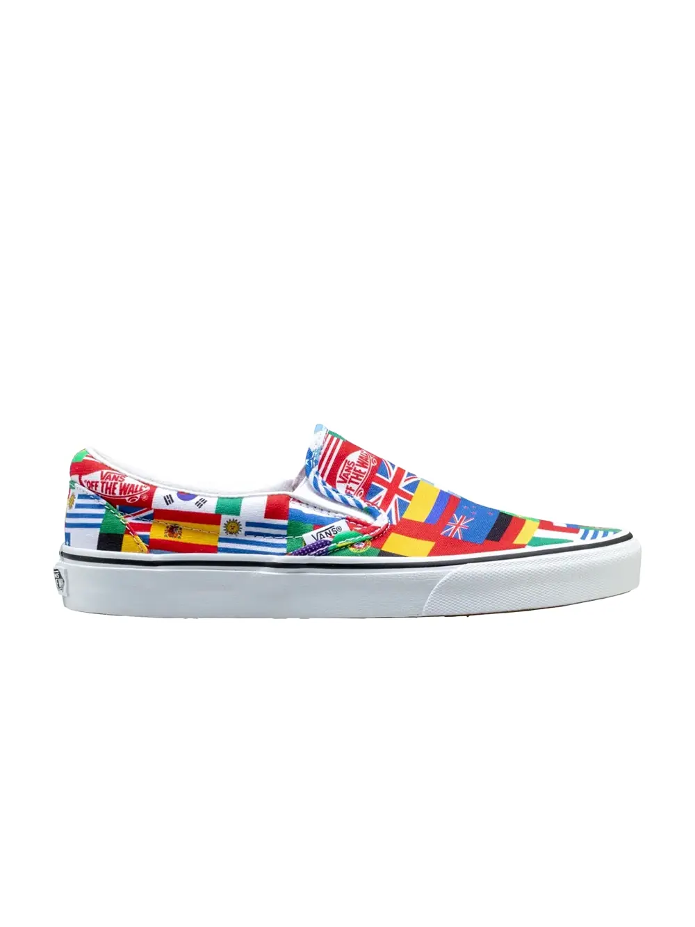 Классические слипоны Vans — изображение 1 из 1, мульти-/белый