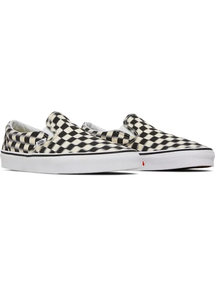 Кеды Vans Classic Slip-On Blur Check — изображение 8 из 8, черный