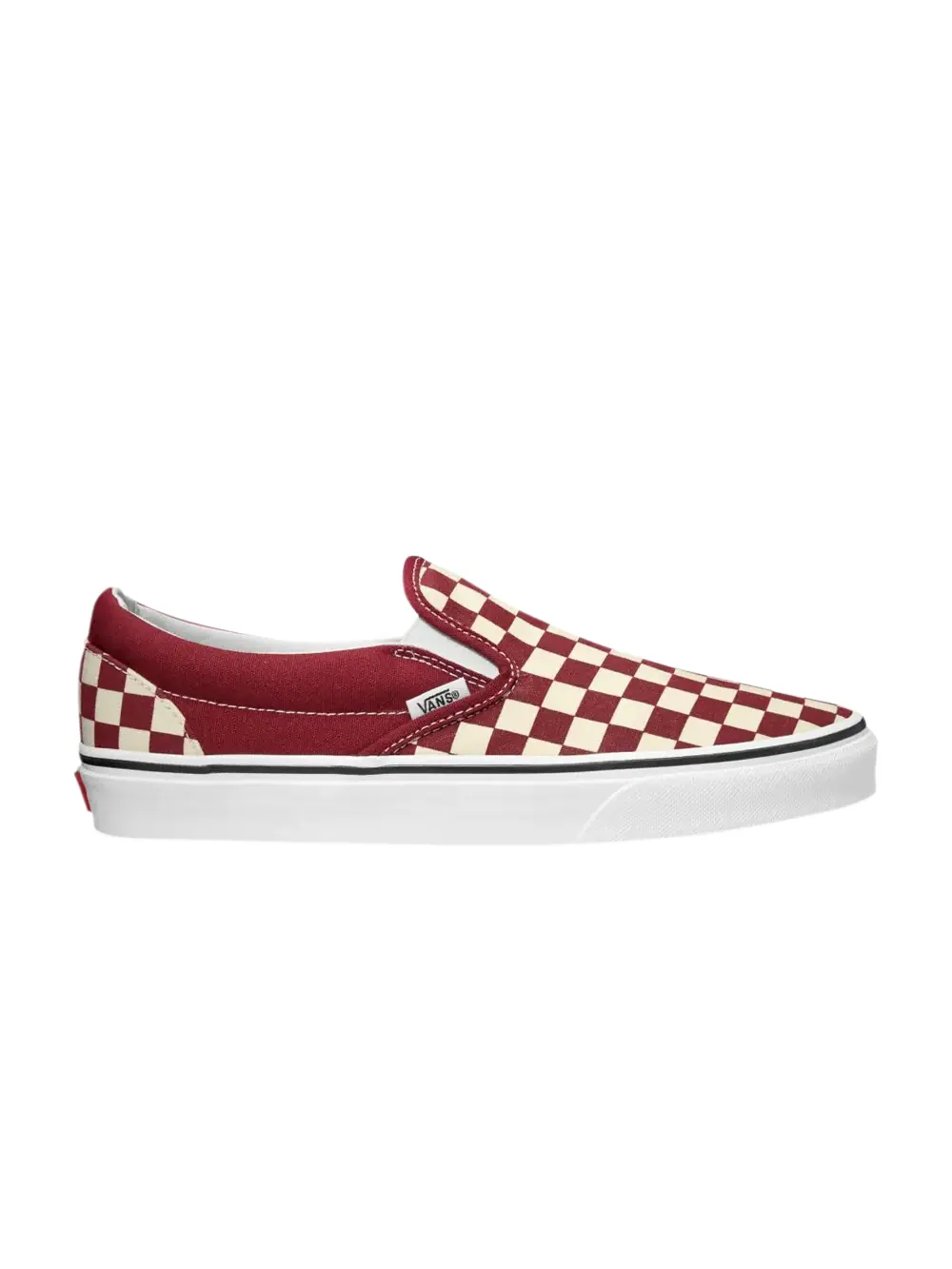 Классические слипоны Vans — изображение 1 из 1, красный/белый