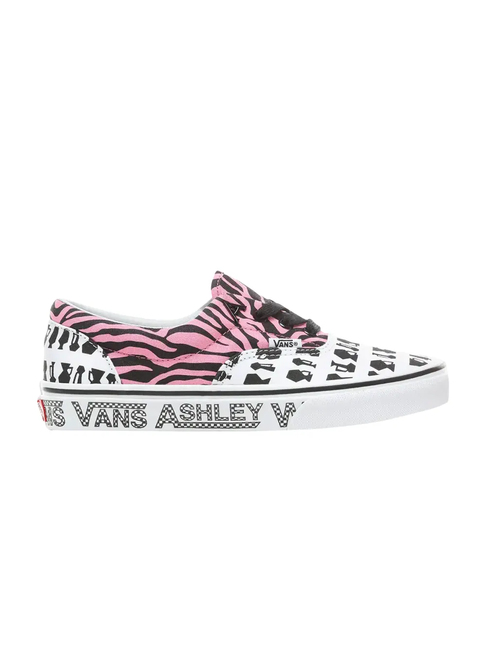 Кроссовки Ashley Williams x Era Vans — изображение 1 из 1, розовый/белый