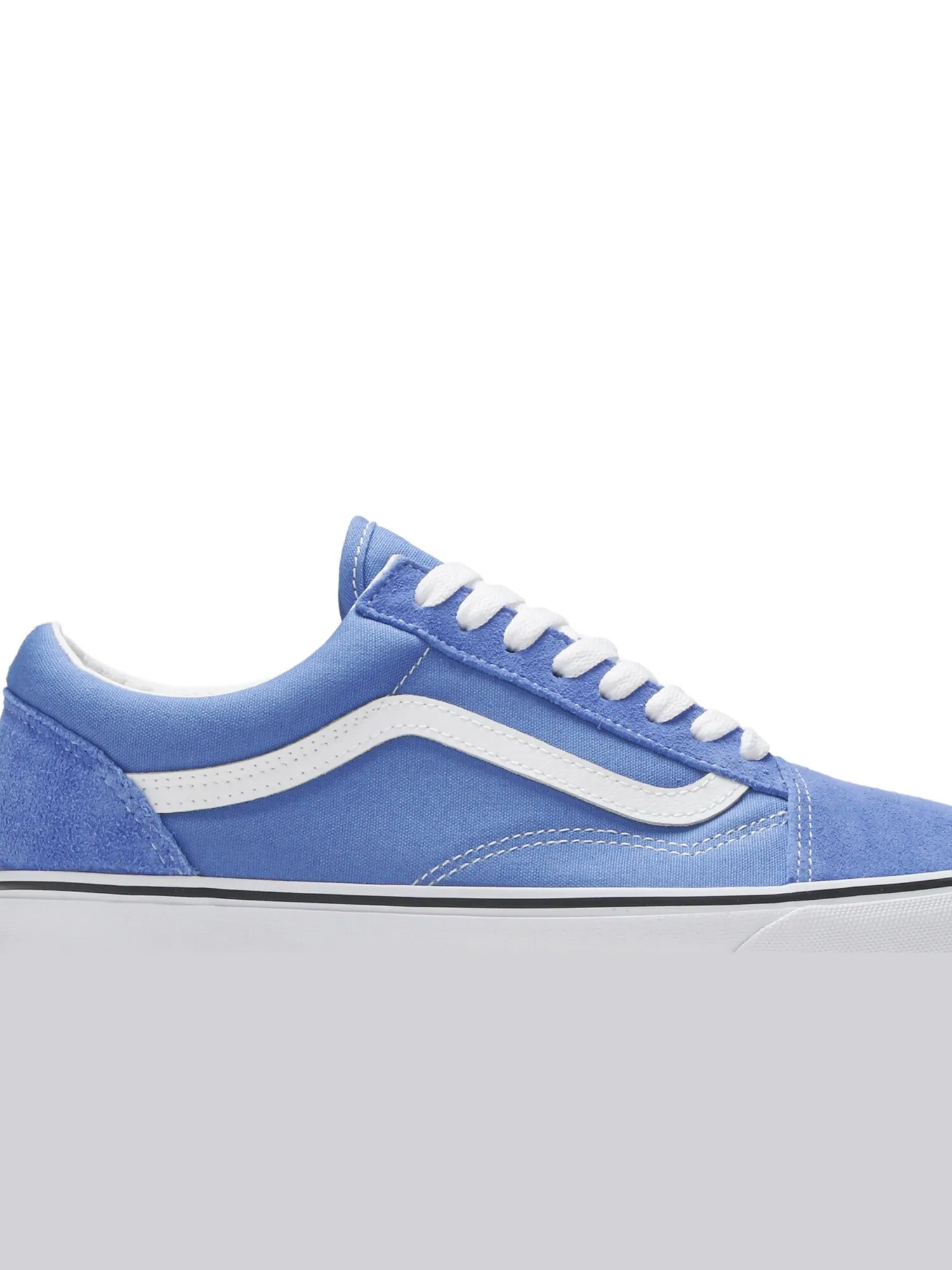 Кроссовки Old Skool Vans — изображение 2 из 8, синий/белый