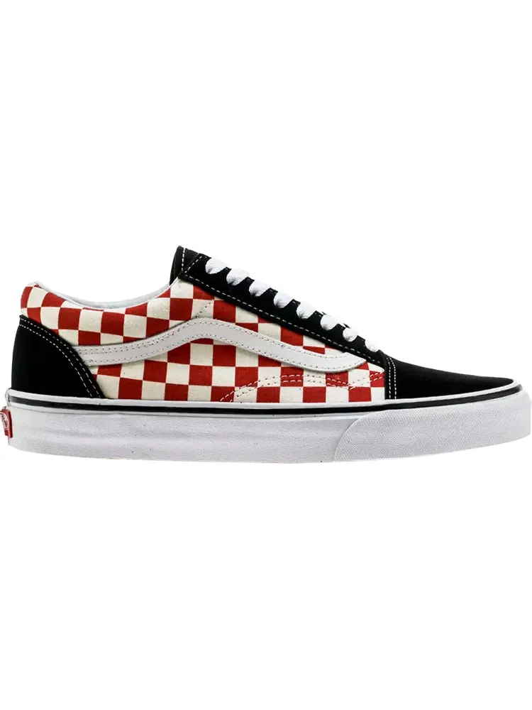 Кеды Vans Old Skool Red Checkerboard — изображение 1 из 1, черный