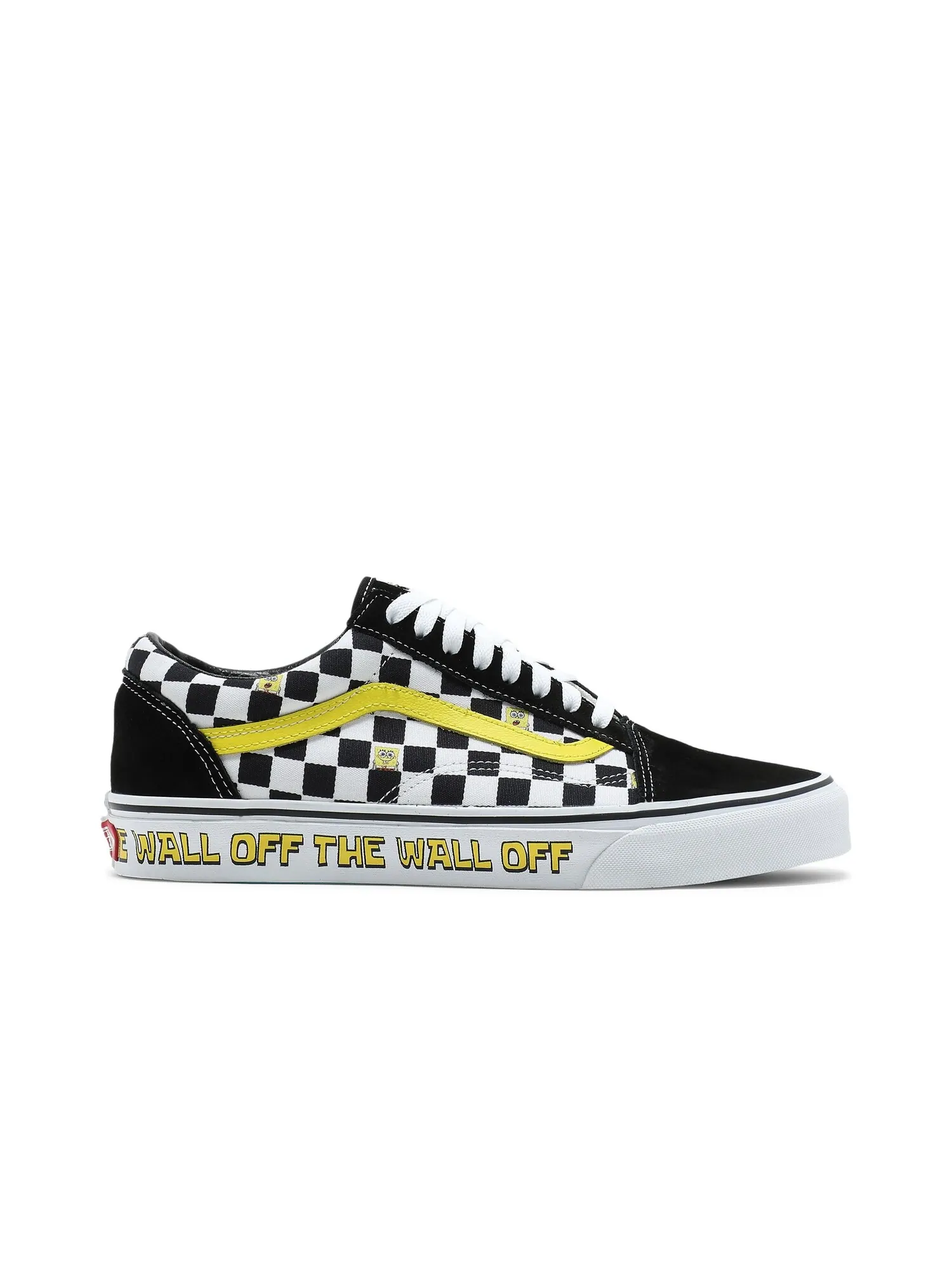Кроссовки SpongeBob SquarePants x Old Skool Vans — изображение 1 из 8, черный/белый/желтый