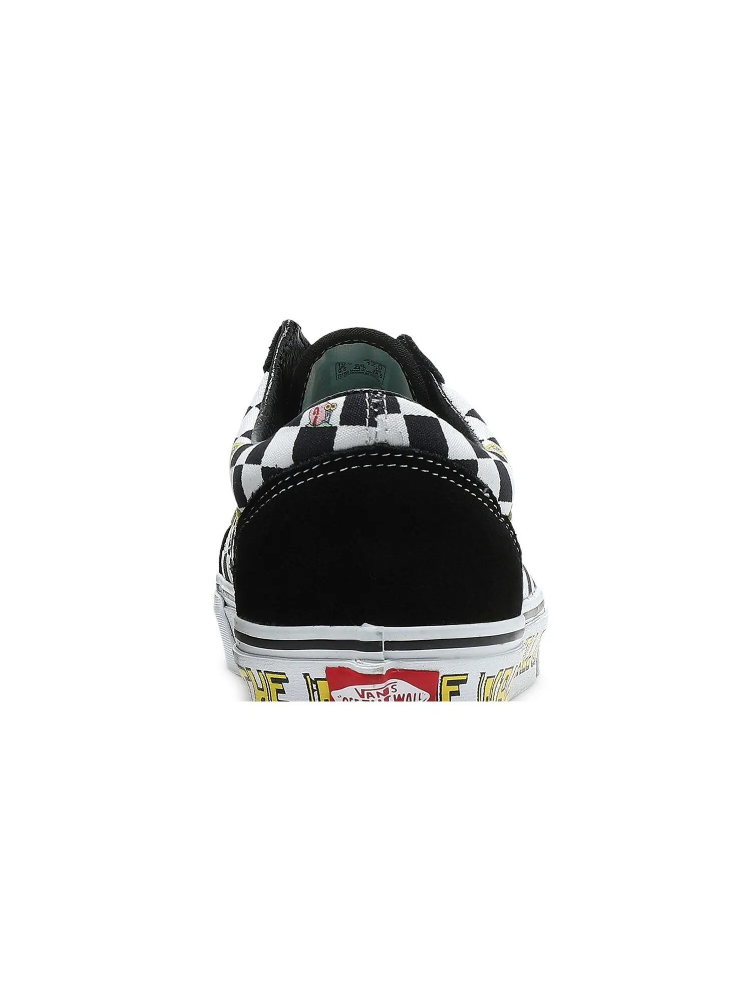 Кроссовки SpongeBob SquarePants x Old Skool Vans — изображение 7 из 8, черный/белый/желтый