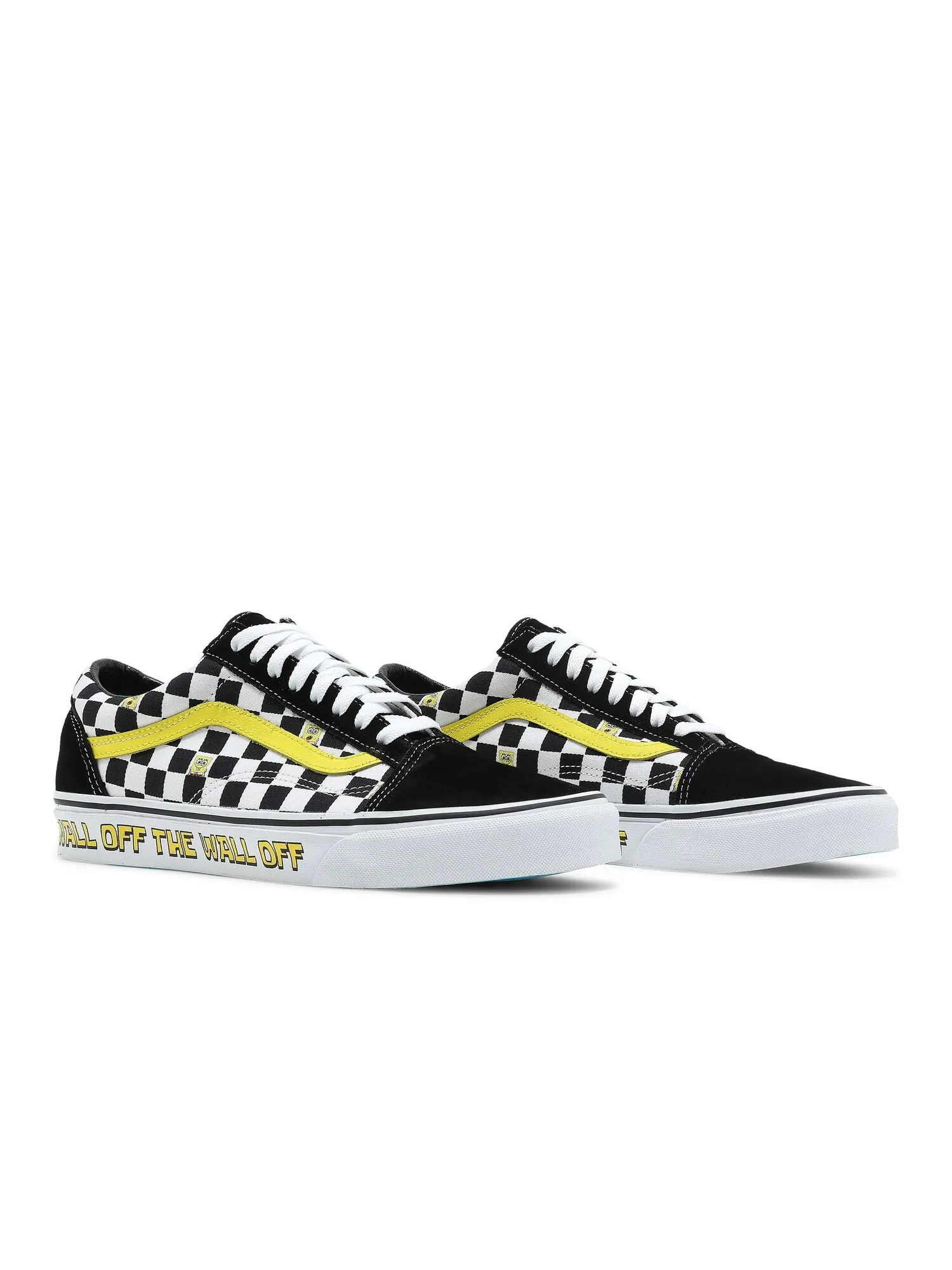 Кроссовки SpongeBob SquarePants x Old Skool Vans — изображение 8 из 8, черный/белый/желтый