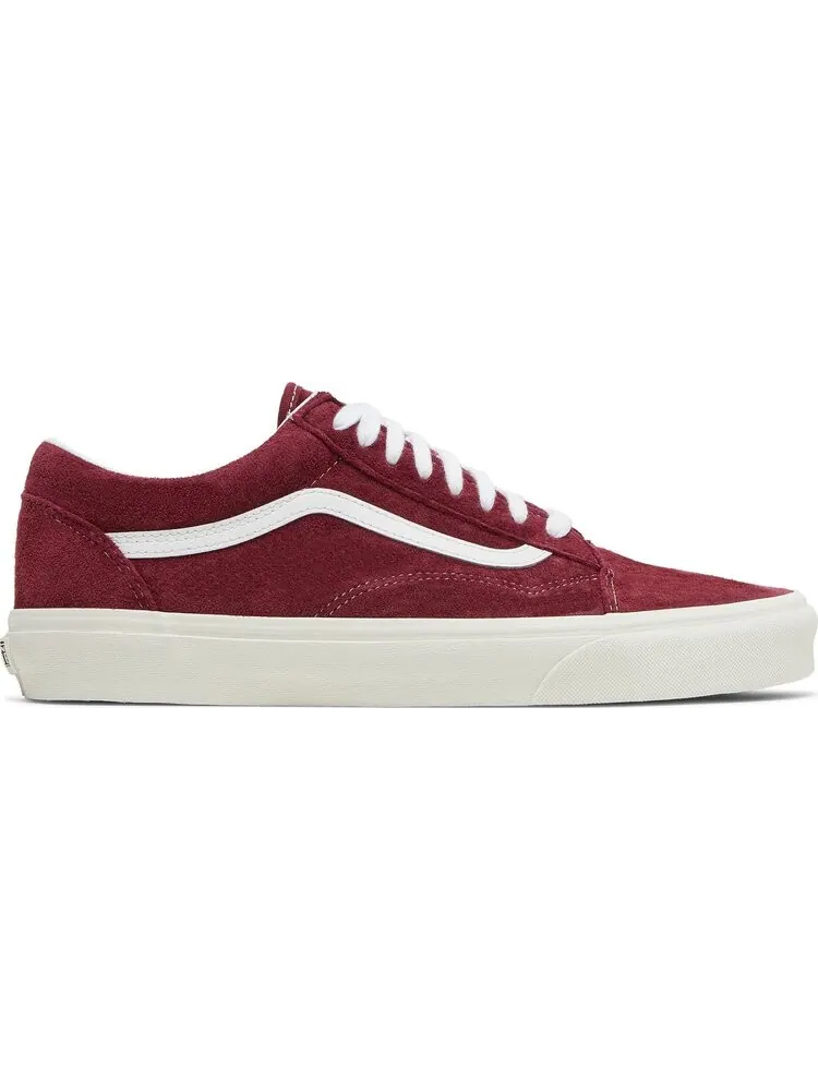 Кеды Vans Old Skool Pig Suede - Pomegranate — изображение 1 из 8, красный