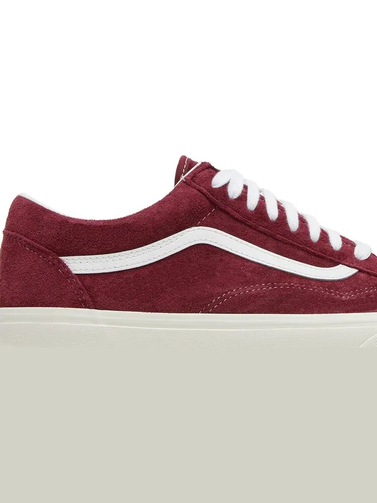 Кеды Vans Old Skool Pig Suede - Pomegranate — изображение 2 из 8, красный