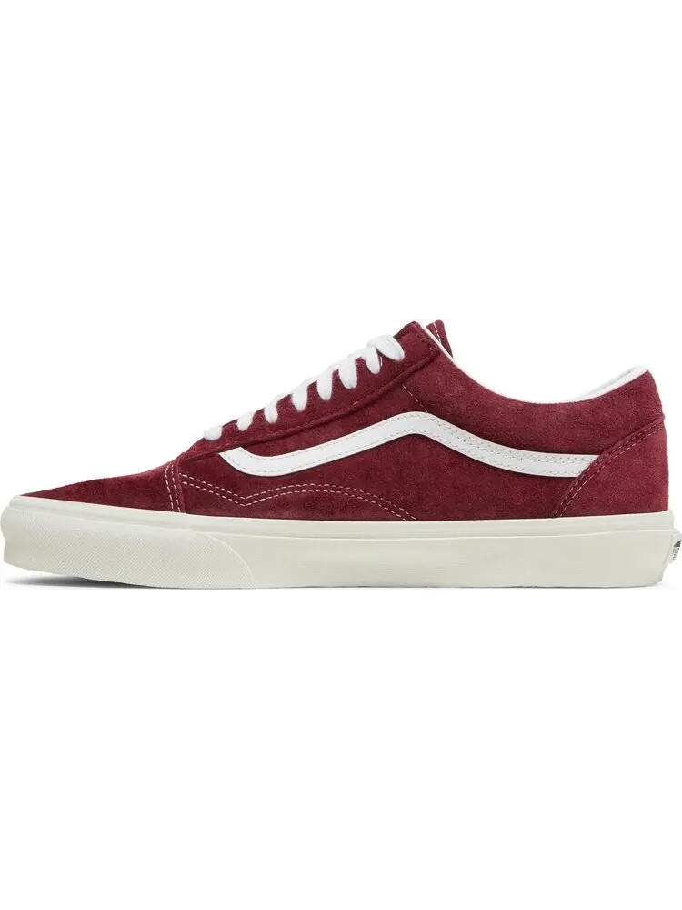Кеды Vans Old Skool Pig Suede - Pomegranate — изображение 3 из 8, красный