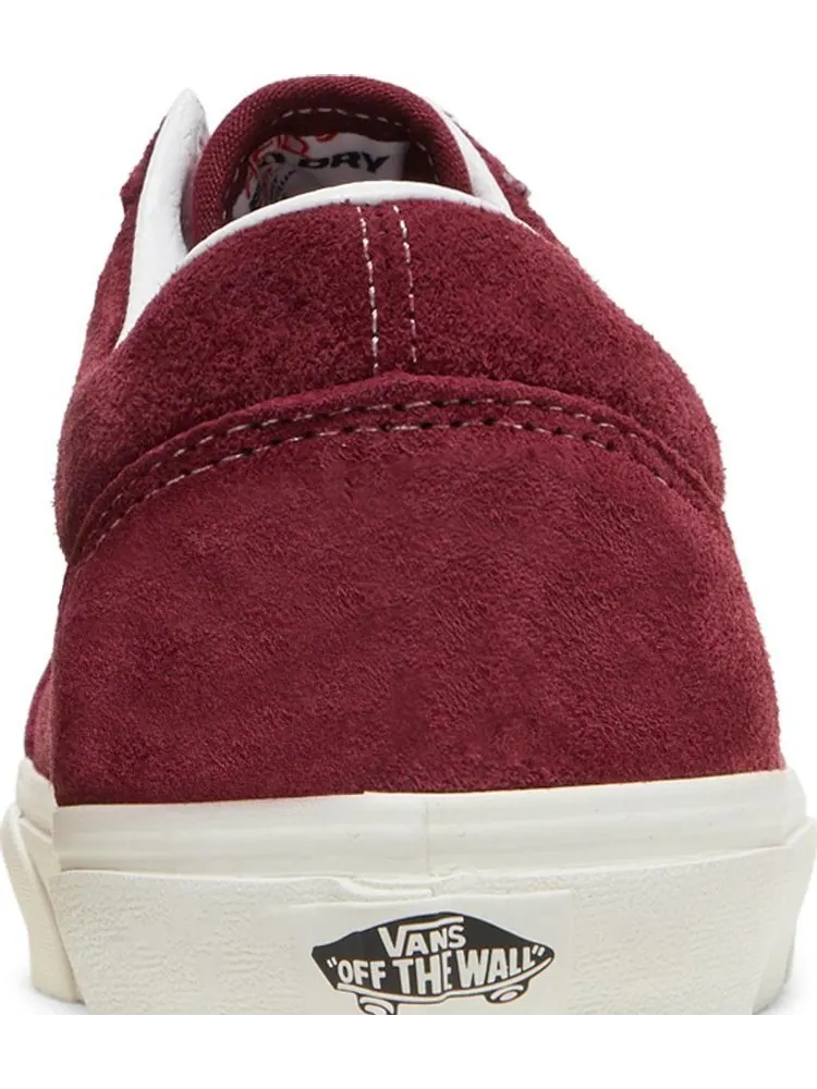 Кеды Vans Old Skool Pig Suede - Pomegranate — изображение 7 из 8, красный