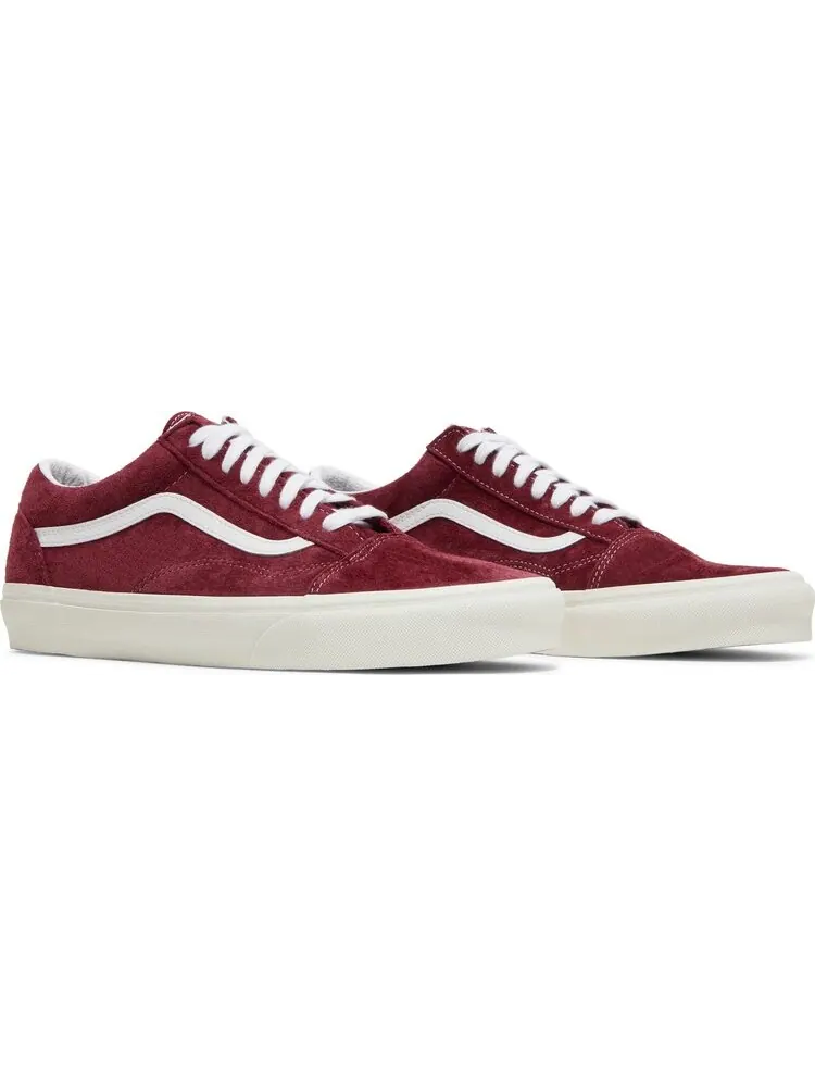 Кеды Vans Old Skool Pig Suede - Pomegranate — изображение 8 из 8, красный