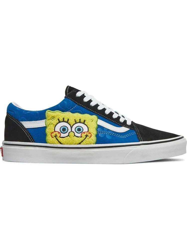 Кеды Vans SpongeBob SquarePants x Old Skool Smile Patch — изображение 1 из 8, синий