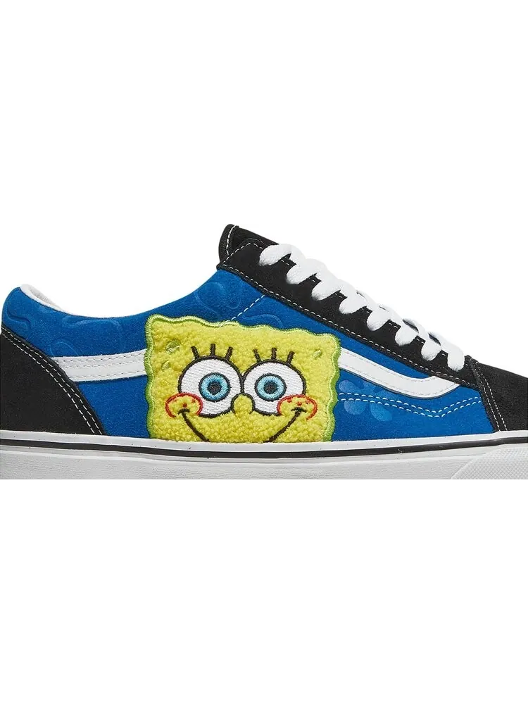 Кеды Vans SpongeBob SquarePants x Old Skool Smile Patch — изображение 2 из 8, синий