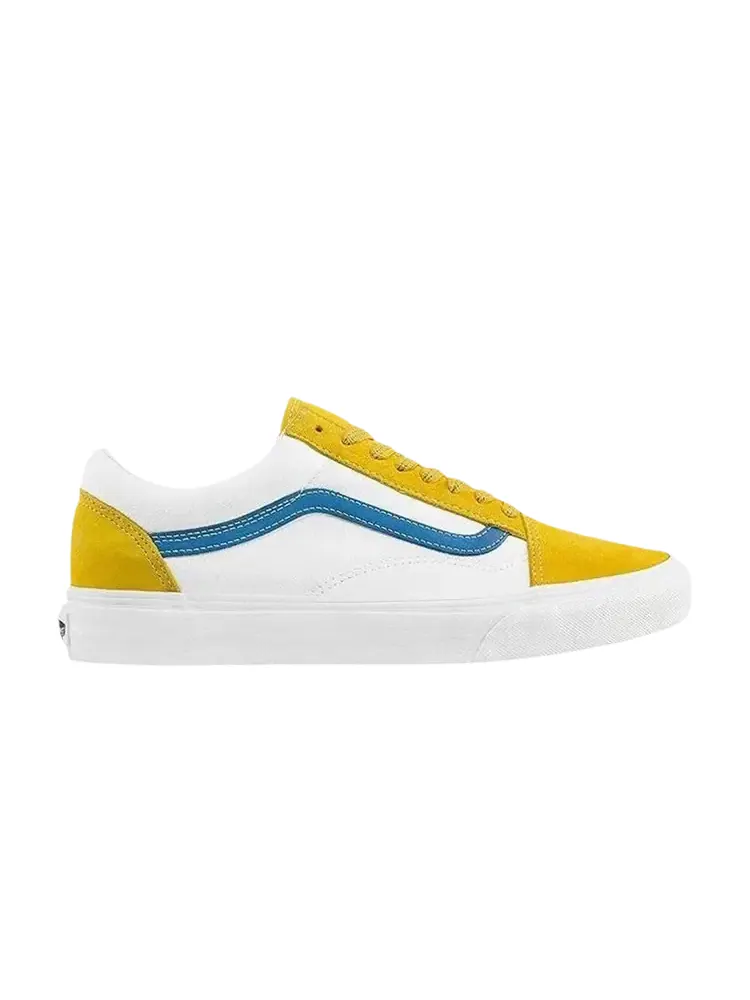 Кеды Vans Old Skool — изображение 1 из 1, желтый синий белый