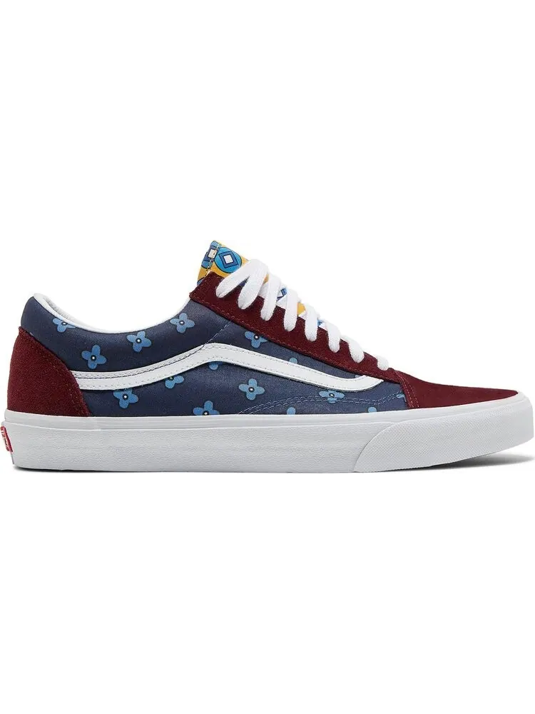 Кеды Vans Old Skool Tie Print Mix — изображение 1 из 8, красный