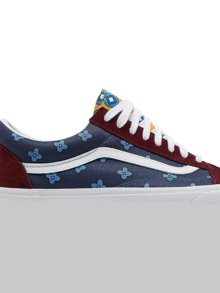 Кеды Vans Old Skool Tie Print Mix — изображение 2 из 8, красный