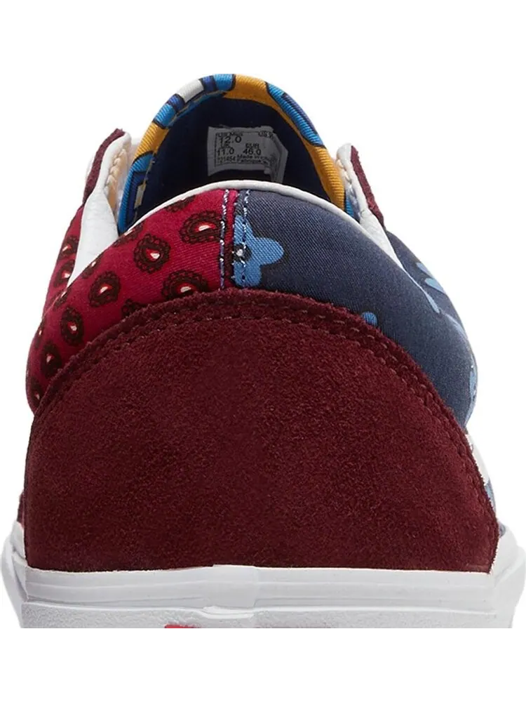 Кеды Vans Old Skool Tie Print Mix — изображение 7 из 8, красный