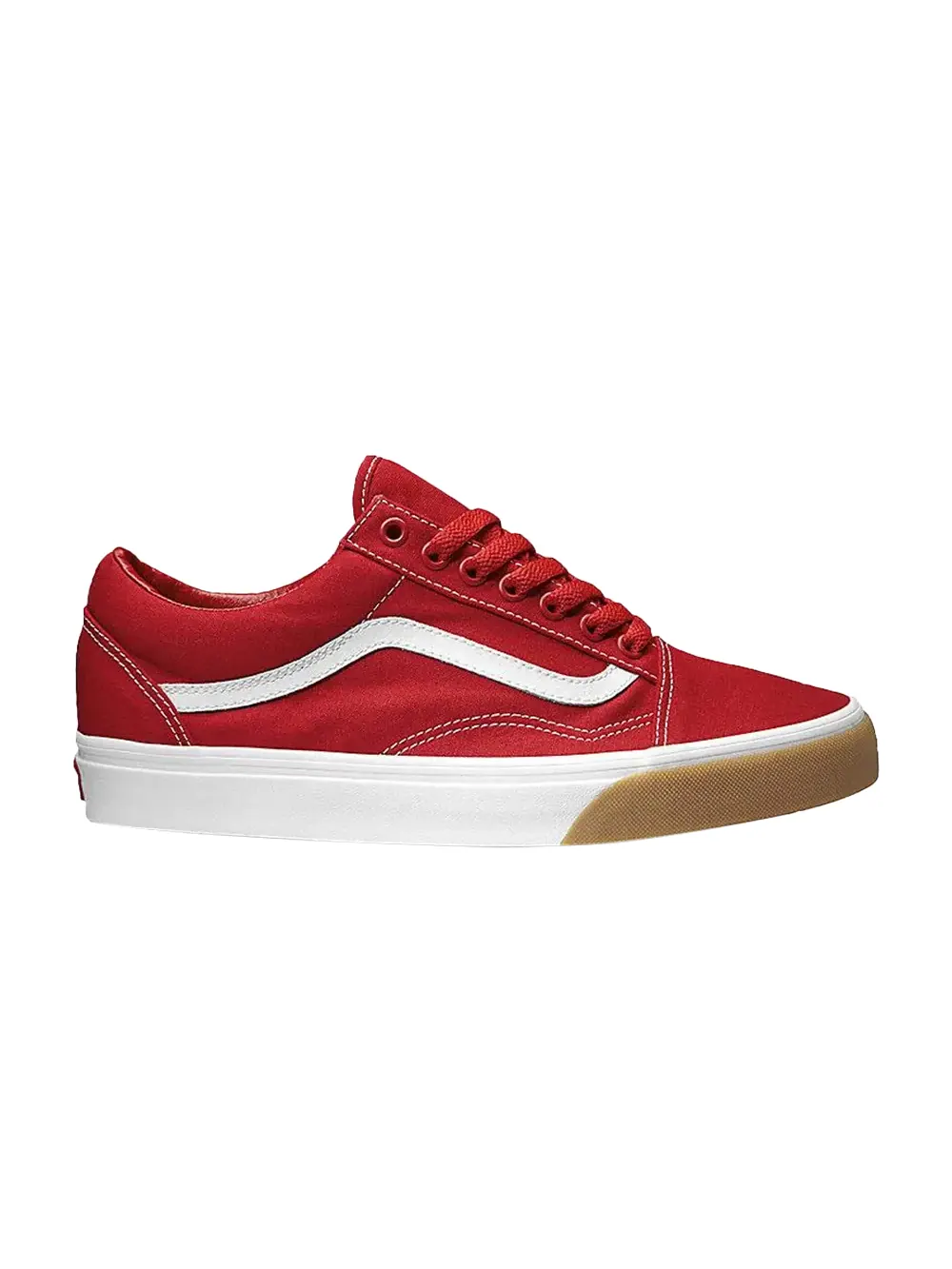 Кроссовки Old Skool Vans — изображение 1 из 1, красный/белый