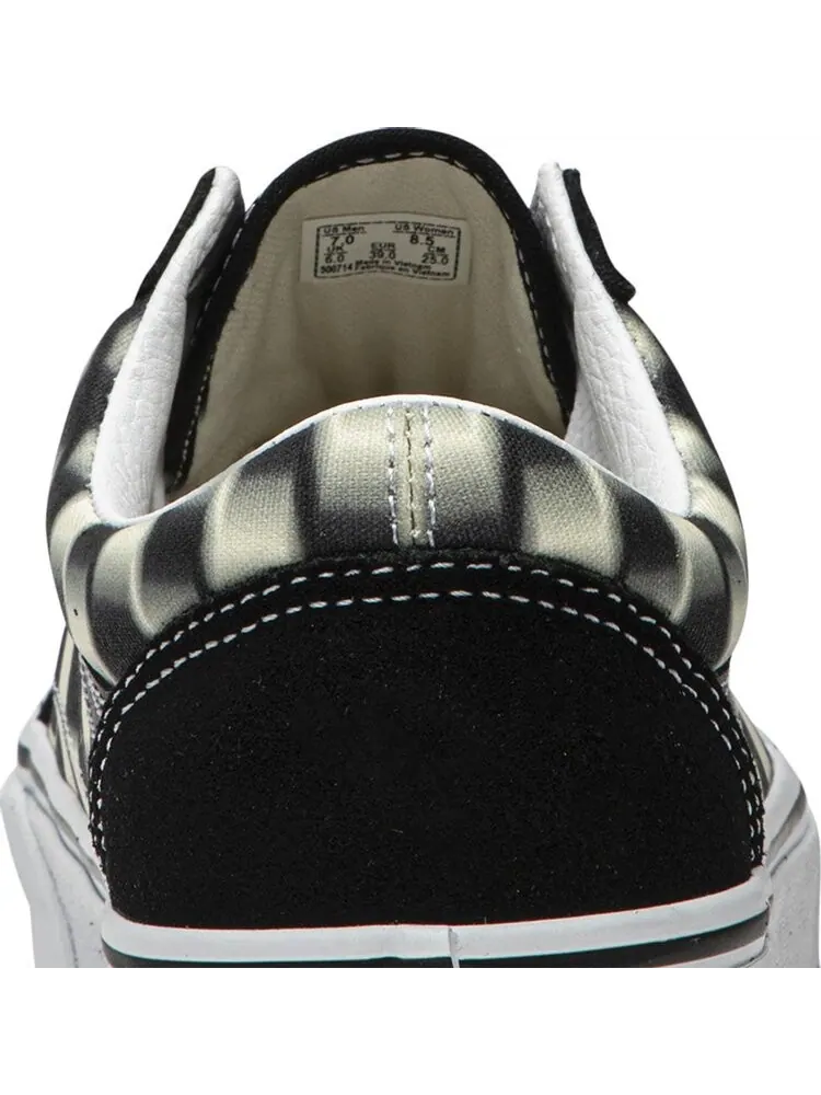 Кеды Vans Old Skool Blur Check — изображение 7 из 8, черный