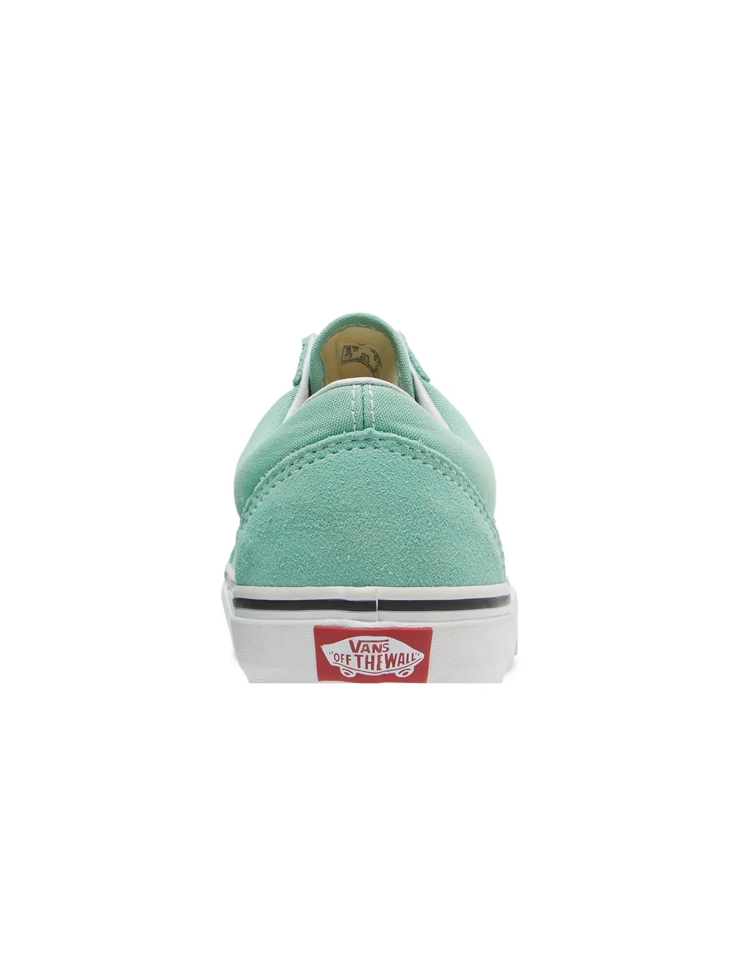 Кроссовки женские Old Skool Vans — изображение 7 из 8, зеленый/белый