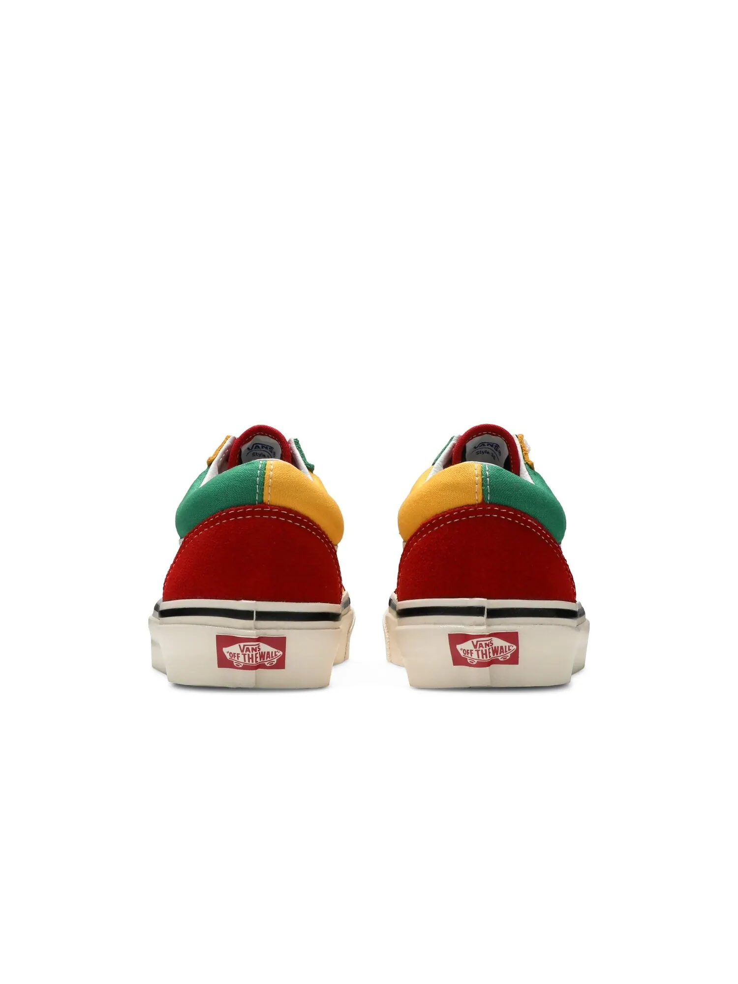 Кроссовки Old Skool 36 DX Vans — изображение 6 из 8, красный//желтый