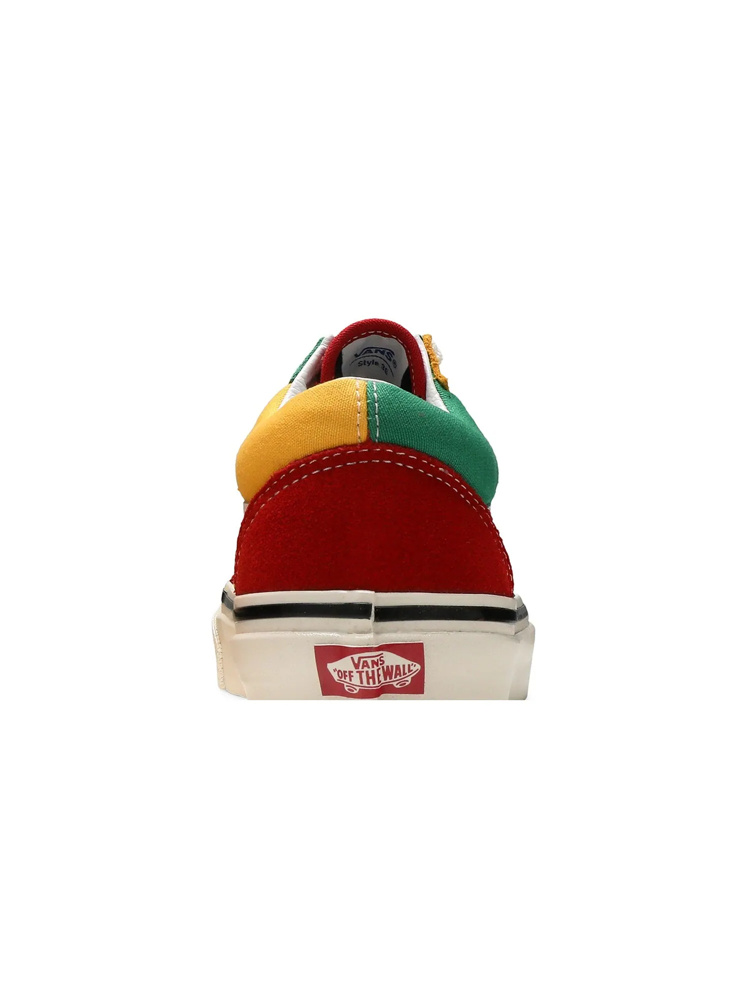 Кроссовки Old Skool 36 DX Vans — изображение 7 из 8, красный//желтый